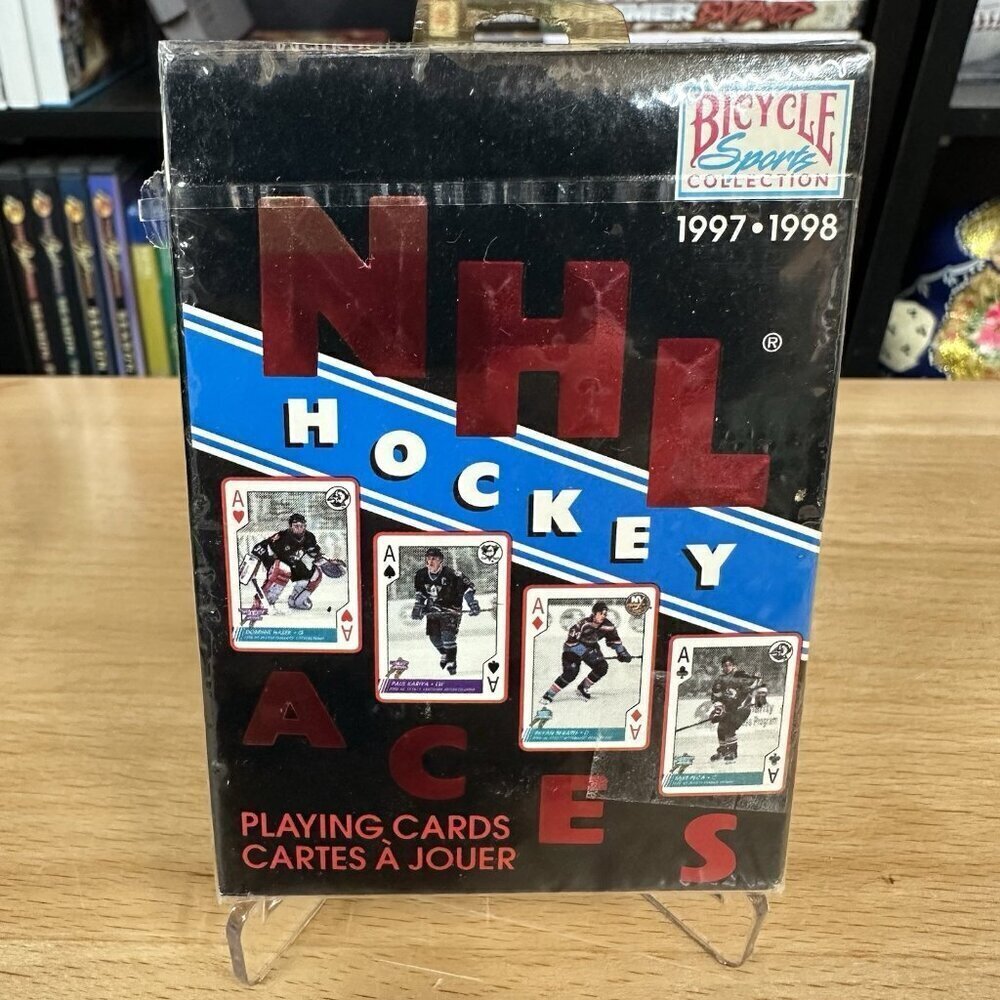 1997-98 Bicycle NHL Hockey Aces Sealed Playing Cards Gretzky Patrick Roy Jagr